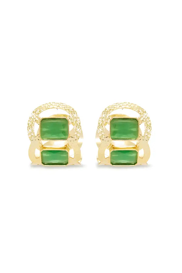 SS26-ACC-1014 raisa_vanessa gold-hoop-earrings-with-green-diamonds