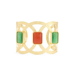 SS26-ACC-1017 raisa_vanessa gold-bracelet-with-green-and-red-diamonds