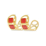 gold-hoop-earrings-with-red-diamonds raisa_vanessa gold-hoop-earrings-with-red-diamonds