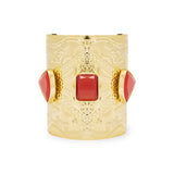 SS26-ACC-1022 raisa_vanessa gold-plated-bracelet-with-red-diamonds