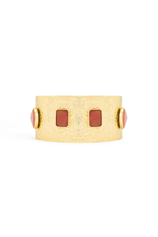 SS26-ACC-1023 raisa_vanessa gold-plated-choker-with-red-diamonds