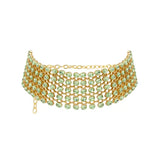 SS26-ACC-1028 raisa_vanessa gold-chain-choker-with-pistachio-crystals