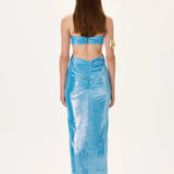 SS26-D-1005-38 raisa_vanessa midi-dress-with-balloon-skirt-and-ruched-waist