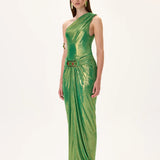 SS26-D-1010-36 raisa_vanessa one-shouldered-midi-dress-with-balloon-skirt-and-gold-belt-detail