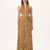 SS26-D-1012-34 raisa_vanessa laser-cut-chiffon-maxi-dress-with-draped-body-and-gold-beadings