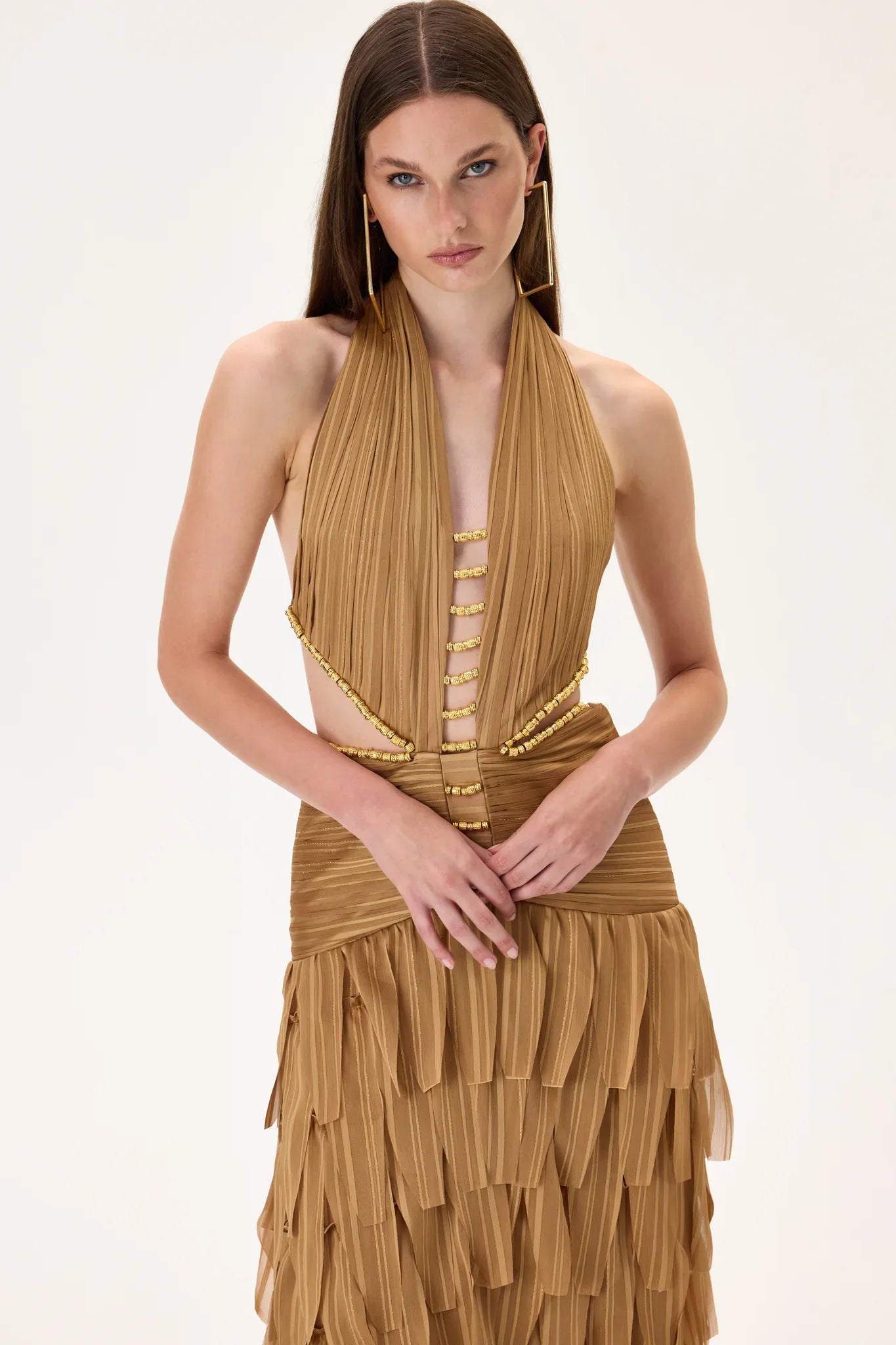 SS26-D-1012-40 raisa_vanessa laser-cut-chiffon-maxi-dress-with-draped-body-and-gold-beadings