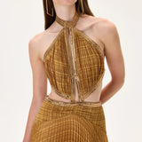 SS26-D-1013-40 raisa_vanessa pleated-chiffon-maxi-dress-with-gold-rhinestone-borders