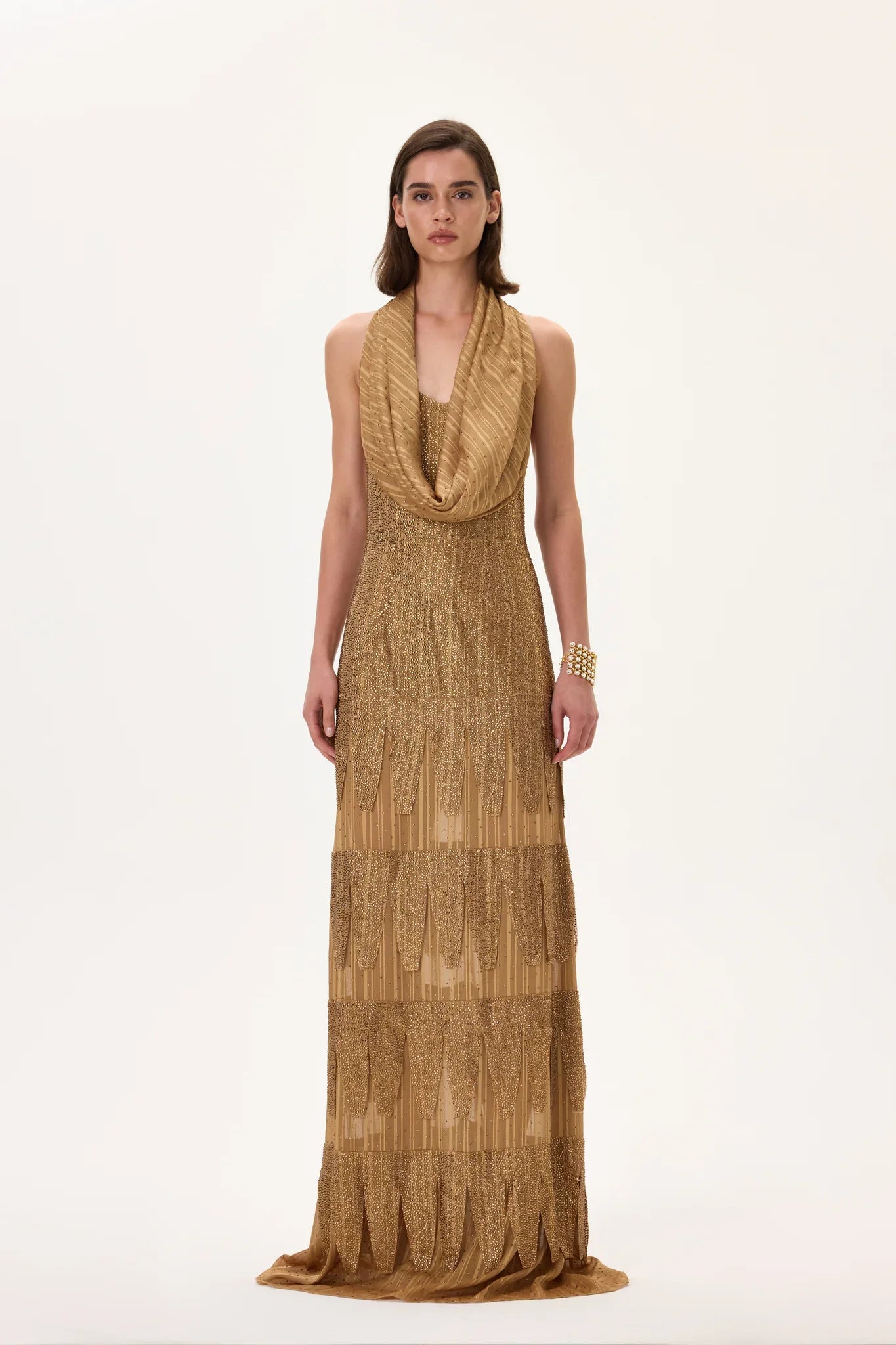SS26-D-1014-34 raisa_vanessa crystal-printed-cowl-neckline-chiffon-gown-with-laser-cut-skirt