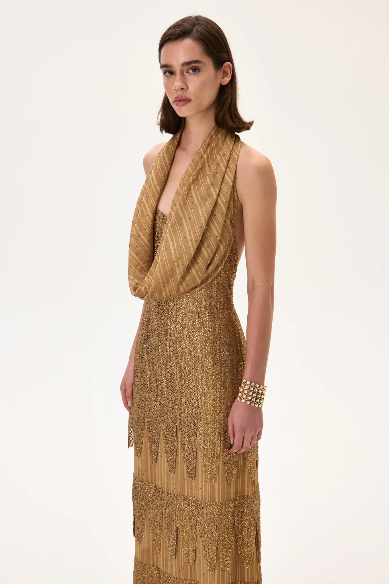 SS26-D-1014-40 raisa_vanessa crystal-printed-cowl-neckline-chiffon-gown-with-laser-cut-skirt
