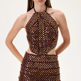 SS26-D-1023-40 raisa_vanessa mini-halter-neck-dress-with-gold-metal-strips