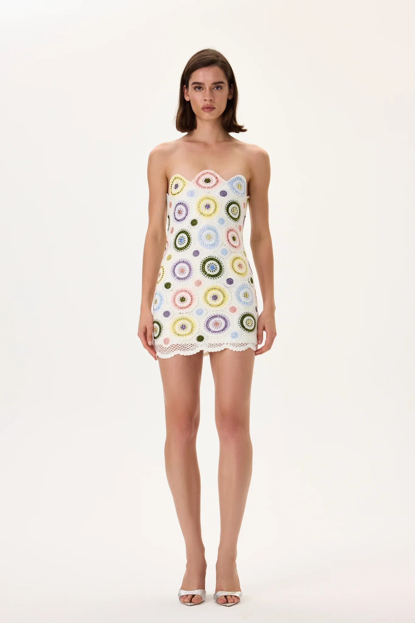 SS26-D-1028-34 raisa_vanessa crochet-pastel-multi-color-crystal-printed-boned-mini-dress