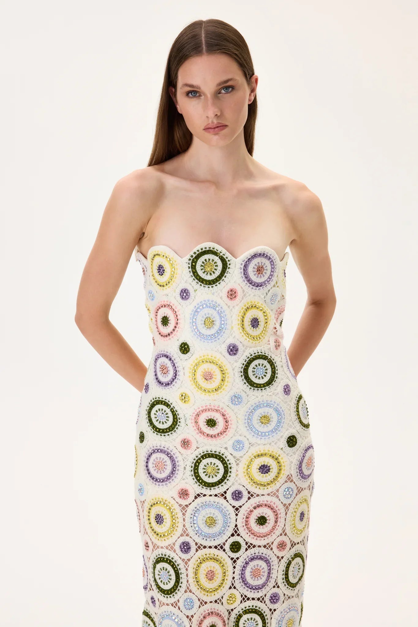 SS26-D-1029-40 raisa_vanessa crochet-pastel-multi-color-crystal-printed-boned-dress