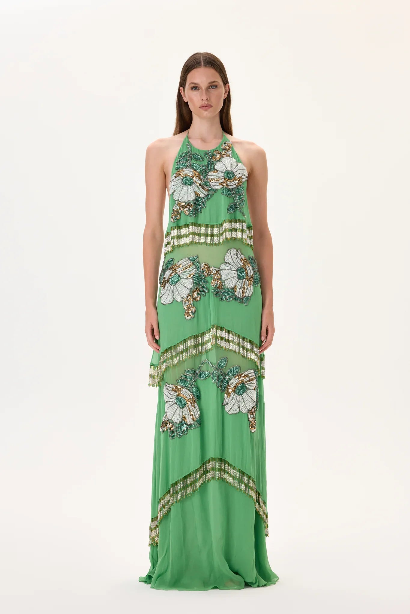 SS26-D-1032-34 raisa_vanessa maxi-chiffon-crystal-flower-appliqued-halter-neck-dress-with-hand-embroidered-beaded-fringes