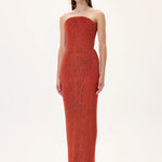 SS26-D-1035-36 raisa_vanessa vivid-pomegranate-pearl-corseted-strapless-gown