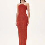 SS26-D-1035-36 raisa_vanessa vivid-pomegranate-pearl-corseted-strapless-gown