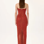 SS26-D-1035-38 raisa_vanessa vivid-pomegranate-pearl-corseted-strapless-gown