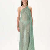 SS26-D-1037-34 raisa_vanessa mint-crystal-printed-chiffon-see-through-dress-with-attached-necklace