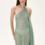 SS26-D-1037-40 raisa_vanessa mint-crystal-printed-chiffon-see-through-dress-with-attached-necklace