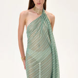 SS26-D-1037-40 raisa_vanessa mint-crystal-printed-chiffon-see-through-dress-with-attached-necklace