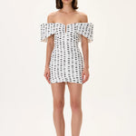 SS26-D-1042-34 raisa_vanessa polka-dot-pleated-organza-sculptural-mini-dress