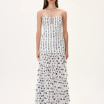 D-34WH-28150 raisa_vanessa polka-dot-pleated-organza-gown-with-laser-cut-chiffon-skirt