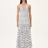 D-34WH-28150 raisa_vanessa polka-dot-pleated-organza-gown-with-laser-cut-chiffon-skirt