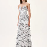 SS26-D-1043-34 raisa_vanessa polka-dot-pleated-organza-gown-with-laser-cut-chiffon-skirt