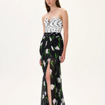 SS26-D-1047-36 raisa_vanessa flower-patterned-chiffon-gown-with-polka-dot-corset-top
