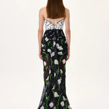 SS26-D-1047-38 raisa_vanessa flower-patterned-chiffon-gown-with-polka-dot-corset-top