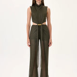 SS26-JS-1002-34 raisa_vanessa knitted-khaki-jumpsuit-with-gold-metal-accessories-and-train