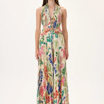 SS26-JS-1003-34 raisa_vanessa ecru-pleated-viscose-multi-color-flower-printed-jumpsuit-with-gold-foil-accents