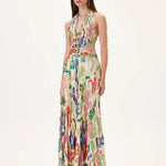 SS26-JS-1003-36 raisa_vanessa ecru-pleated-viscose-multi-color-flower-printed-jumpsuit-with-gold-foil-accents