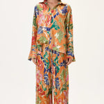 SS26-P-1009-3-38 raisa_vanessa orange-pleated-viscone-multi-color-flower-printed-wide-leg-pants-with-gold-foil-accents