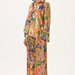 SS26-P-1009-4-40 raisa_vanessa orange-pleated-viscone-multi-color-flower-printed-wide-leg-pants-with-gold-foil-accents