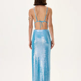 SS26-S-1006-38 raisa_vanessa metallic-jersey-skirt-with-gold-belt-and-side-slit