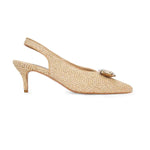SS26-SH-1001-37 raisa_vanessa straw-fabric-kitten-heels-adorned-with-bronze-stone