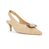 SS26-SH-1001-38 raisa_vanessa straw-fabric-kitten-heels-adorned-with-bronze-stone