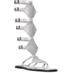 SS26-SH-1007-36 raisa_vanessa silver-leather-long-gladiator-sandals-with-metallic-armor-detail