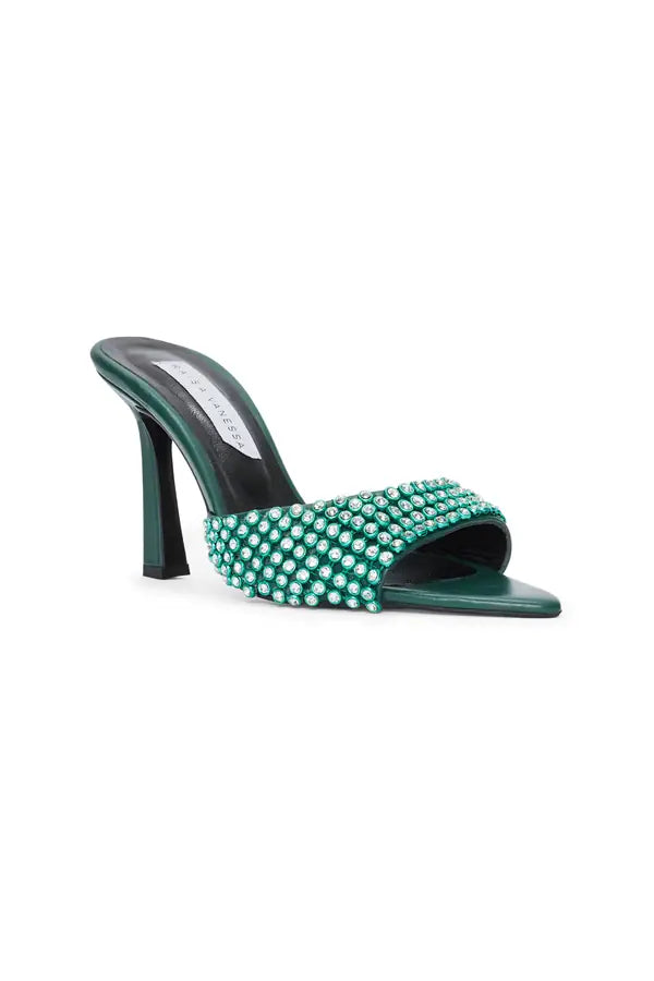 SS26-SH-1011-37 raisa_vanessa green-leather-heeled-sandals-with-3d-crystals