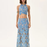 SS26-T-1001-34 raisa_vanessa denim-lace-mini-dress-with-gold-metal-centered-flower-embroidery-copy