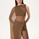 SS26-T-1015-40 raisa_vanessa brown-knitted-crop-top-with-half-cape-silhouette
