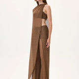 SS26-T-1015-36 raisa_vanessa brown-knitted-crop-top-with-half-cape-silhouette