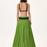 Black Fully Beaded Bra