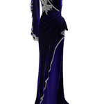 AW20-D-228 raisa_vanessa one-shoulder-velvet-maxi-dress