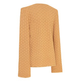 Beige Tricot Cardigan