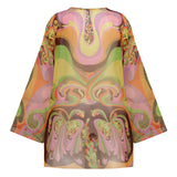 Printed Chiffon Shirt