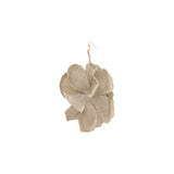 Linen Flower Earrings