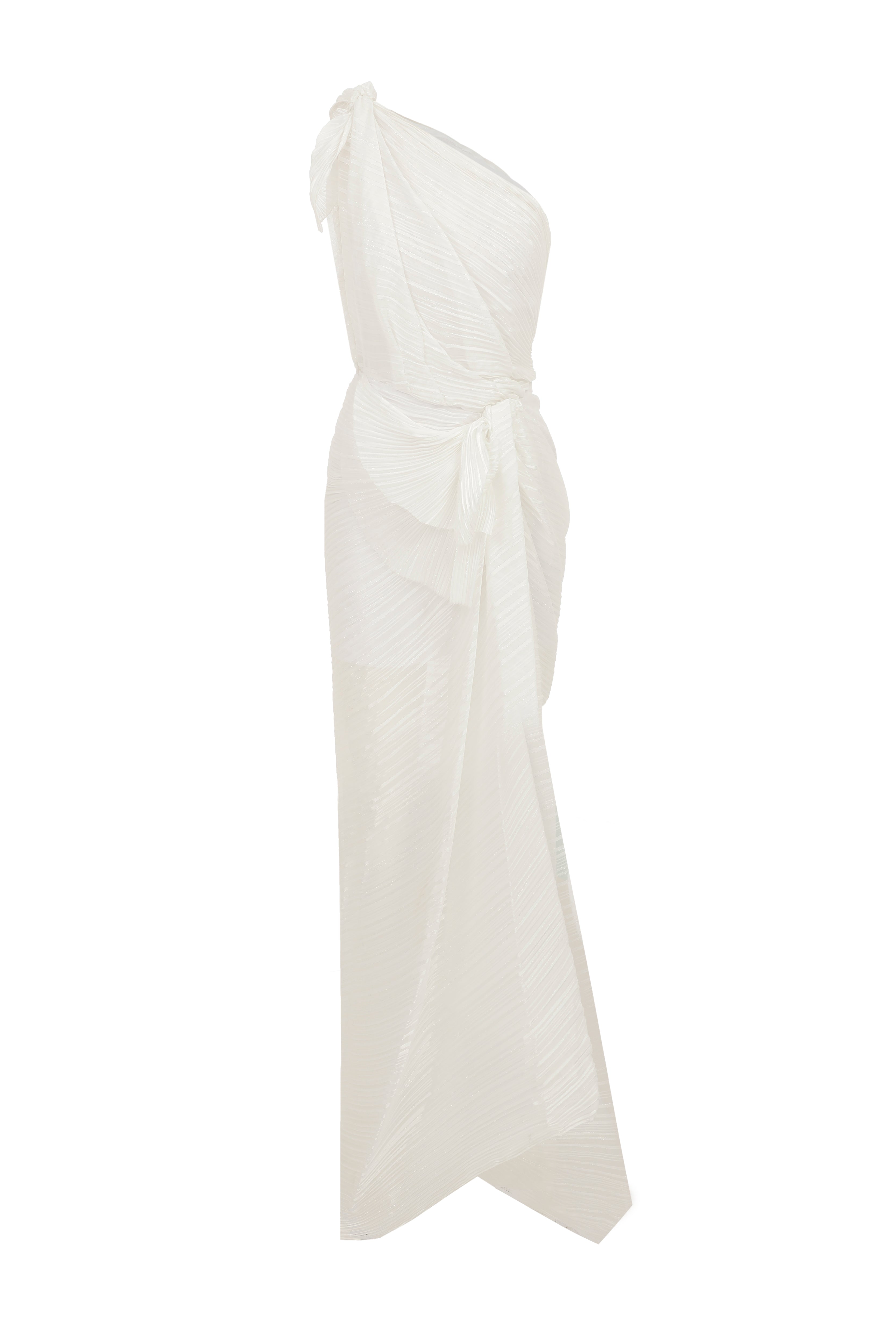 SS23-D-3067-White-42 raisa_vanessa one-shoulder-crushed-chiffon-maxi-dress-with-slit