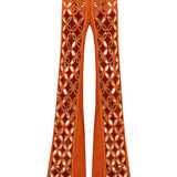 Hand Embroidered Crystal Embellishements Pants with Hologram Details