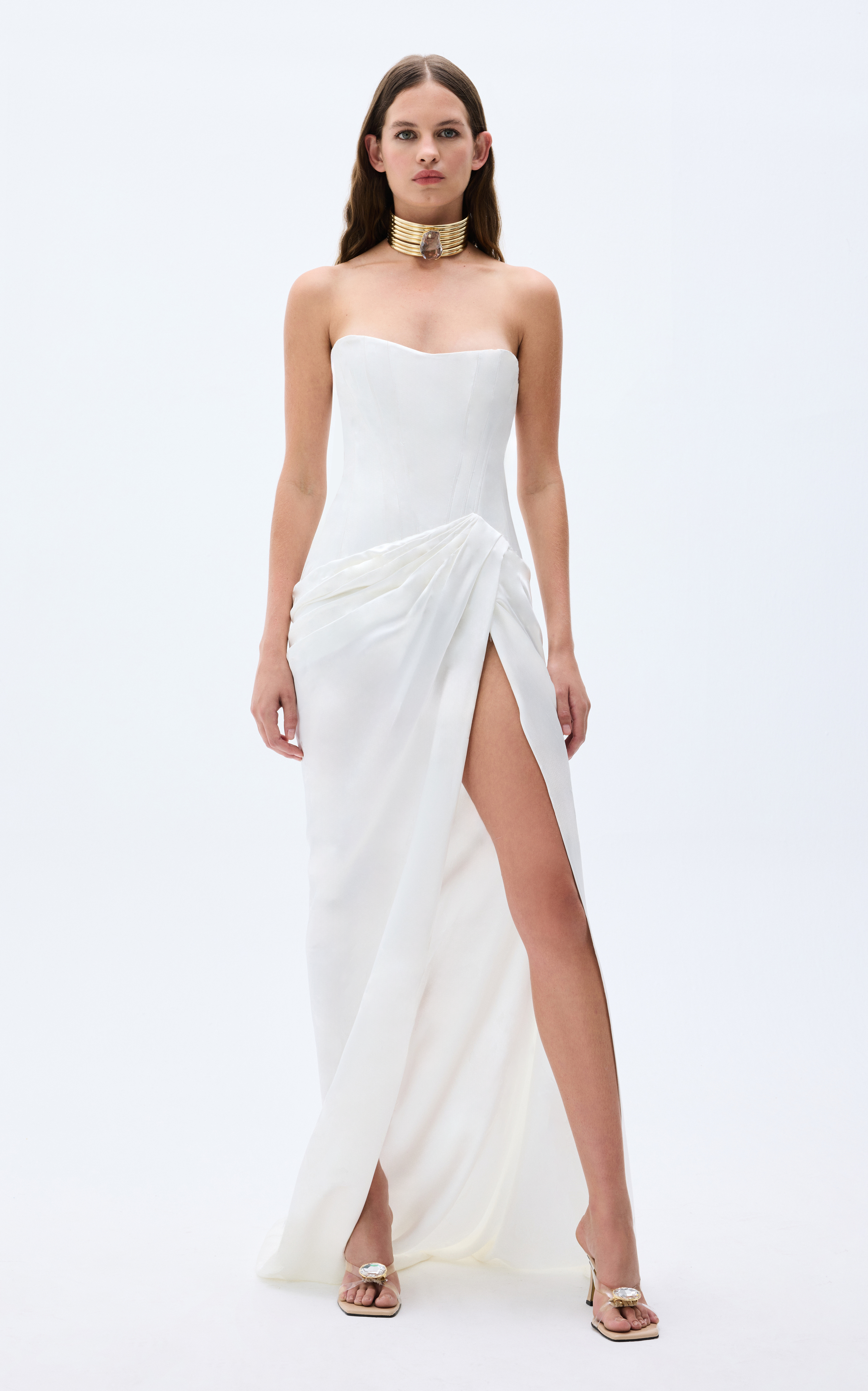 SS25-D-1001-white-34 raisa_vanessa satin-strapless-corset-detailed-evening-dress